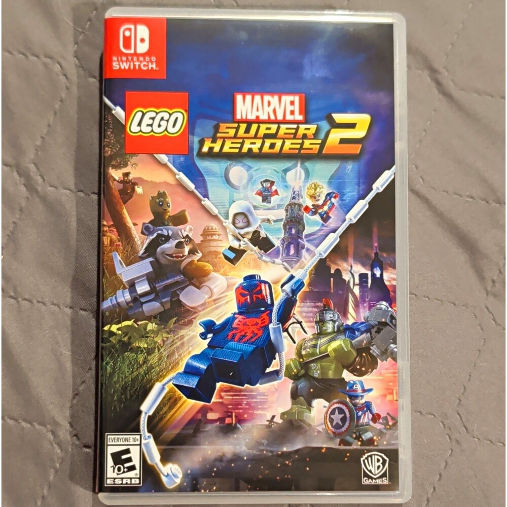 WB Games LEGO Marvel Super Heroes 2 Nintendo Switch CIB E10+ NTSC-U/C 2017